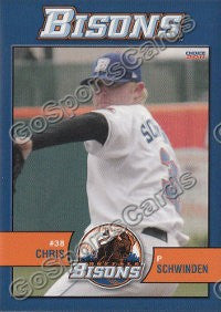 2011 Buffalo Bisons Chris Schwinden
