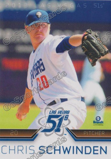 2013 Las Vegas 51s Chris Schwinden