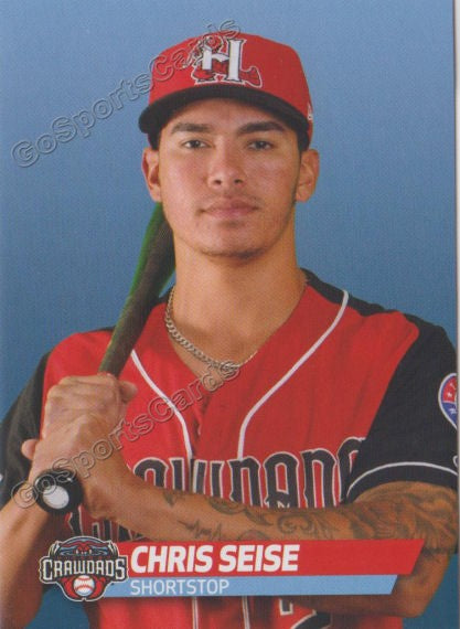 2019 Hickory Crawdads Chris Seise