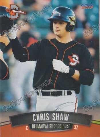 2017 Delmarva Shorebirds Chris Shaw