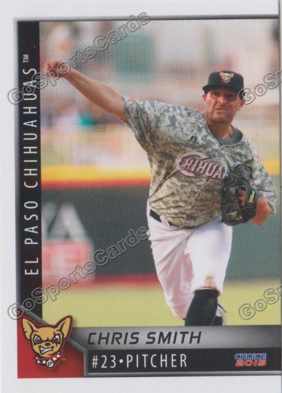 2015 El Paso Chihuahuas Chris Smith
