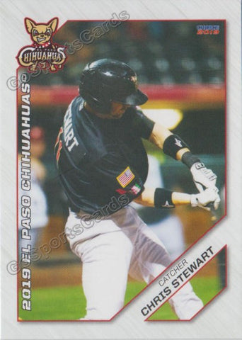 2019 El Paso Chihuahuas Chris Stewart