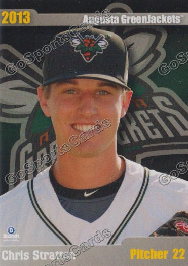 2013 Augusta Greenjackets Chris Stratton