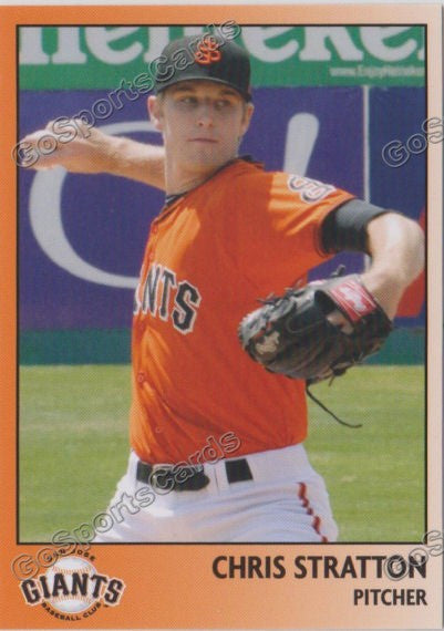 2014 San Jose Giants Chris Stratton