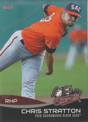2016 Sacramento River Cats Chris Stratton