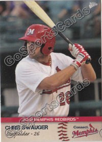 2012 Memphis Redbirds Chris Swauger