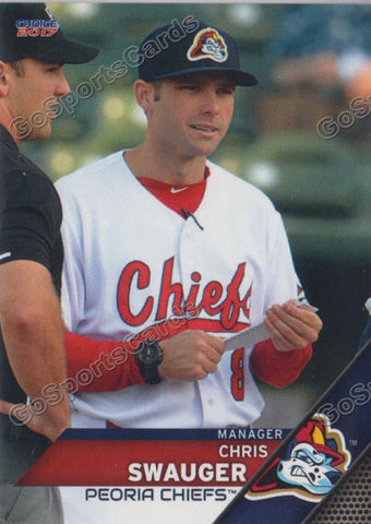 2017 Peoria Chiefs Chris Swauger