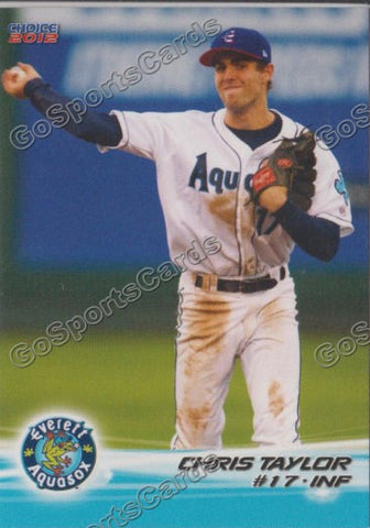 2012 Everett AquaSox Chris Taylor