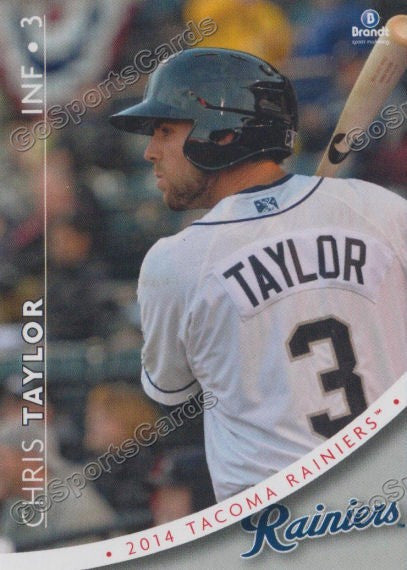 2014 Tacoma Rainiers Chris Taylor