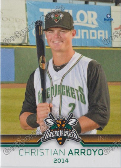 2014 Augusta Greenjackets Christian Arroyo