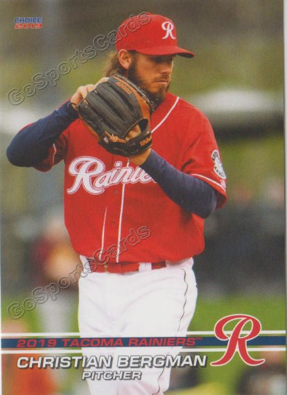 2019 Tacoma Rainiers Christian Bergman