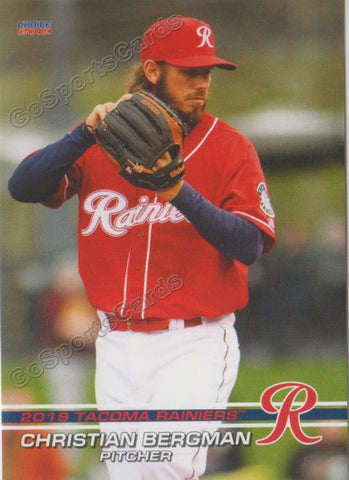 2019 Tacoma Rainiers Christian Bergman