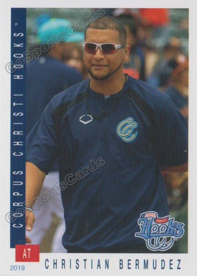 2019 Corpus Christi Hooks Christian Bermudez