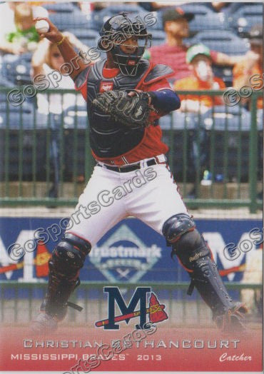 2013 Mississippi Braves Christian Bethancourt