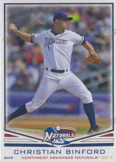 2017 Northwest Arkansas Naturals Christian Binford