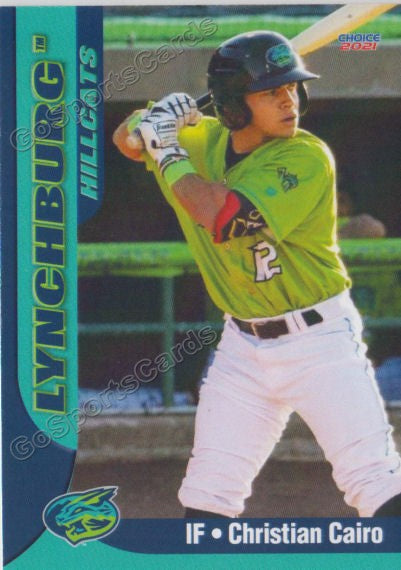 2021 Lynchburg Hillcats Christian Cairo