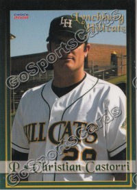 2008 Lynchburg Hillcats Christian Castorri