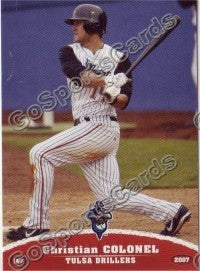 2007 Tulsa Drillers Christian Colonel