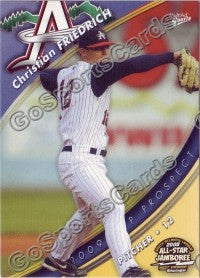2009 South Atlantic League SAL Top Prospect Christian Friedrich