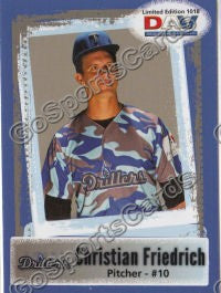 2011 Tulsa Drillers DAV Christian Friedrich