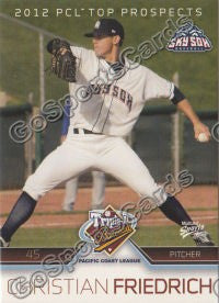 2012 Pacific Coast League Top Prospect PCL Christian Friedrich