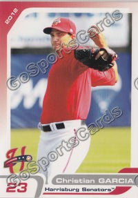 2012 Harrisburg Senators Christian Garcia