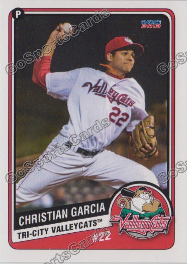 2013 Tri City ValleyCats Christian Garcia