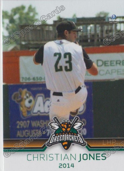 2014 Augusta Greenjackets Christian Jones