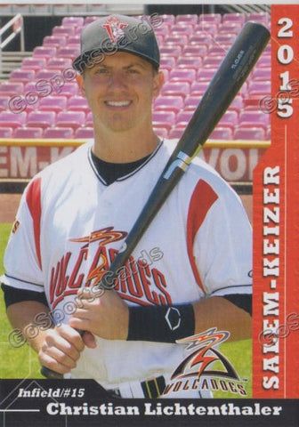 2015 Salem Keizer Volcanoes Christian Lichtenthaler