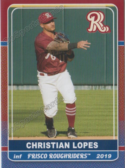 2019 Frisco RoughRiders Christian Lopes