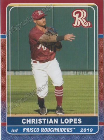 2019 Frisco RoughRiders Christian Lopes