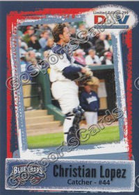 2011 Southern Maryland Blue Crabs DAV Christian Lopez