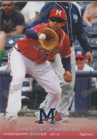 2013 Mississippi Braves Christian Marrero
