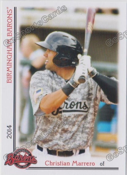 2014 Birmingham Barons Christian Marrero