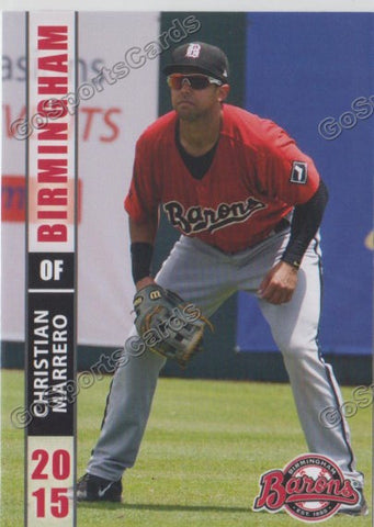 2015 Birmingham Barons Christian Marrero