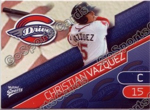 2010 Greenville Drive Christian Vazquez