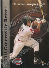 2011 Greenville Drive Christian Vazquez