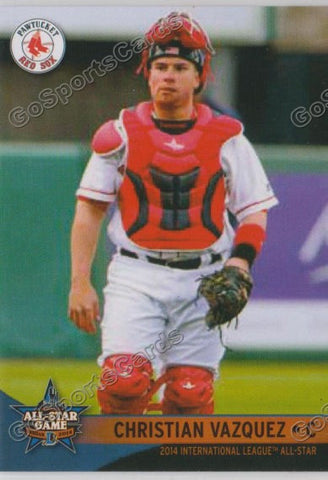 2014 International League All Star Christian Vazquez
