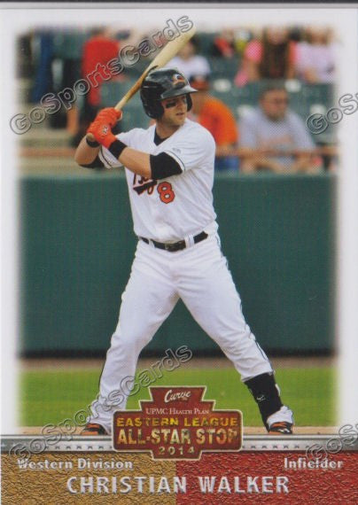 2014 Eastern League All Star W Christian Walker