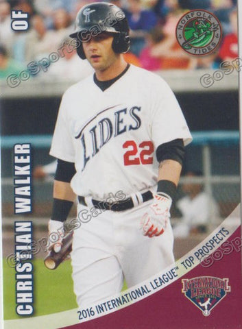 2016 International League Top Prospect Christian Walker