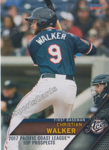2017 Pacific Coast League Top Prospect PCL Christian Walker