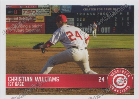 2016 Vancouver Canadians Christian Williams
