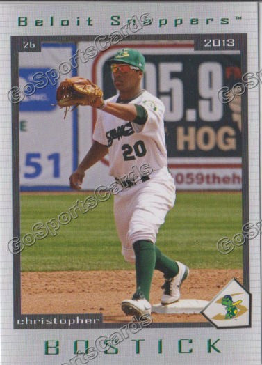 2013 Beloit Snappers Chris Bostick