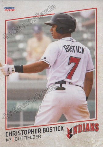 2018 Indianapolis Indians Christopher Bostick