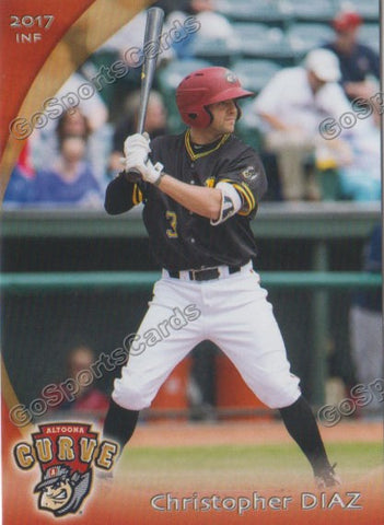 2017 Altoona Curve Christopher Diaz