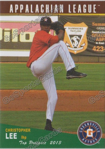 2013 Appalachian League Top Prospect Christopher Lee