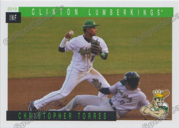 2019 Clinton LumberKings Christopher Torres