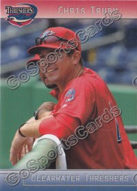 2012 Clearwater Threshers Chris Truby