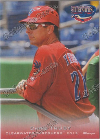 2013 Clearwater Threshers Chris Truby