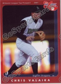 2007 Midwest League Top Prospects Chris Valaika